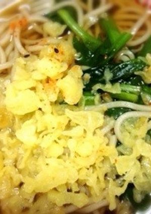 簡単たぬきそば-レシピのメイン写真