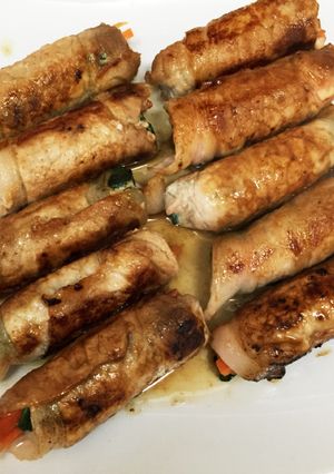 味付け簡単！お弁当にも♡豚肉の野菜巻き-レシピのメイン写真