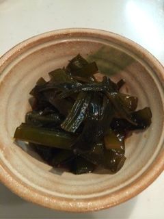 わかめの茎の佃煮-レシピのメイン写真