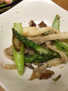 アスパラとエリンギのベーコン炒め-レシピのメイン写真