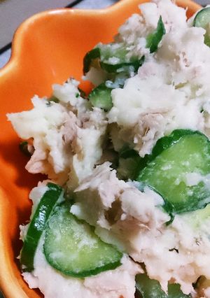 *ツナがおいしいポテトサラダ*-レシピのメイン写真