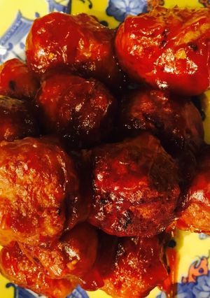 ☆濃厚ケチャップ味の肉団子☆-レシピのメイン写真