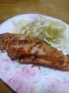 鮭のにんにくごまマヨ焼き-レシピのメイン写真