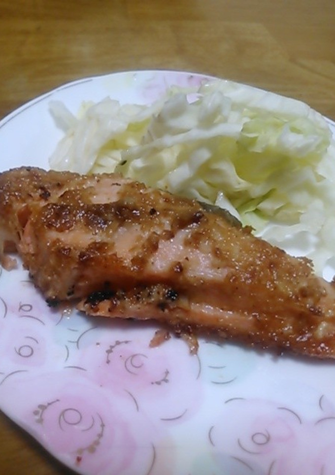 鮭のにんにくごまマヨ焼き-レシピのメイン写真