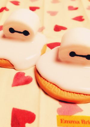 ベイマックス溶けちゃったビスケット-レシピのメイン写真