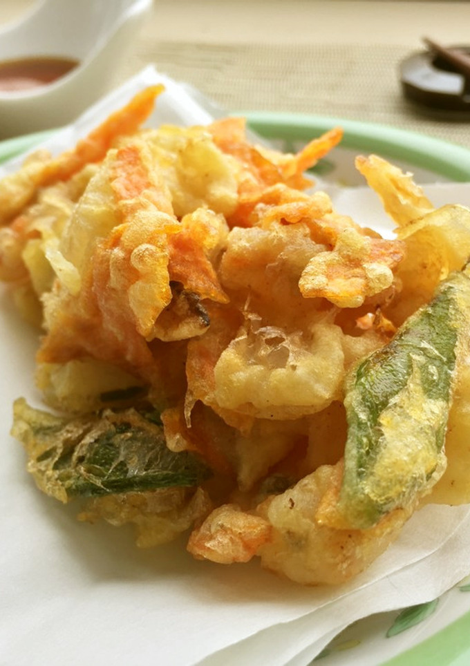 サクサク✿小海老と野菜のかき揚げ-レシピのメイン写真