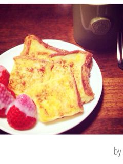 しっとりふわふわフレンチトースト♡-レシピのメイン写真