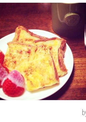 しっとりふわふわフレンチトースト♡-レシピのメイン写真