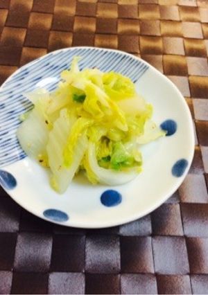 昆布茶で♡白菜ナムル-レシピのメイン写真