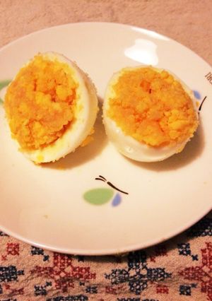 明太子味のゆで卵-レシピのメイン写真