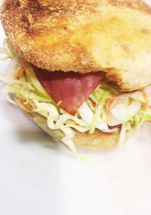 イングリッシュマフィンで…沼サンもどき！-レシピのメイン写真