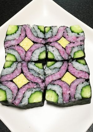 節分、誕生日、ひな祭りに飾り巻寿司！-レシピのメイン写真
