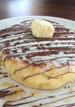 厚さ3.5ｾﾝﾁのﾎｯﾄｹｰｷ-レシピのメイン写真