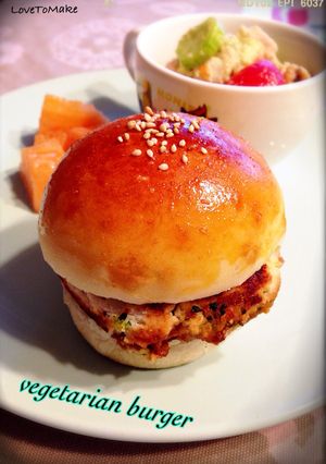 おからと豆腐でベジタリアン・バーガー-レシピのメイン写真