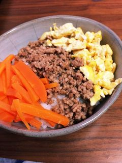 三色そぼろ丼-レシピのメイン写真