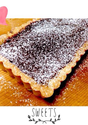 チョコチーズタルト-レシピのメイン写真