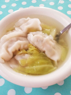 キャベツと餃子のスープ-レシピのメイン写真