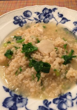 簡単 玄米 菜の花 リゾット-レシピのメイン写真