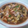 【主婦メシ】ナスとハムの中華ラーメン