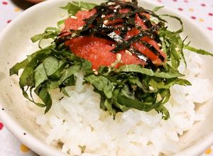 酒の肴や丼に♪明太子にごま油・白だしだけ-レシピのメイン写真