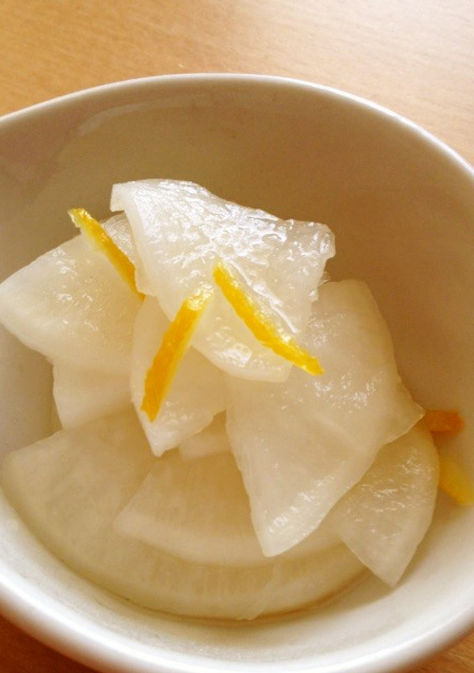 大根の甘酢漬け（ゆず風味）-レシピのメイン写真