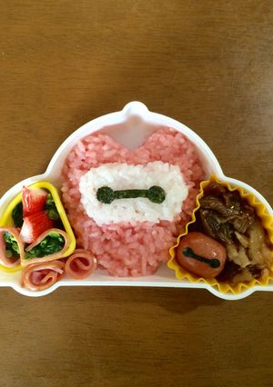 キャラ弁簡単♡ハート米マックス♡-レシピのメイン写真