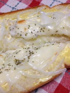 新玉ねぎで簡単美味しいトースト-レシピのメイン写真