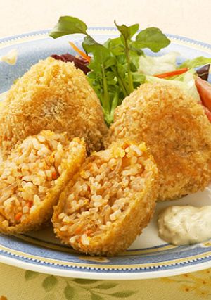 プチプチ食感!!ライスコロッケ-レシピのメイン写真
