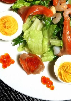 簡単！オシャレゆで卵！-レシピのメイン写真