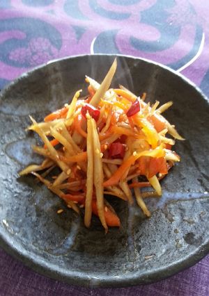 きんぴら牛蒡-レシピのメイン写真
