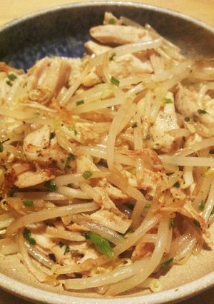 簡単☆鶏肉ともやしの炒め-レシピのメイン写真