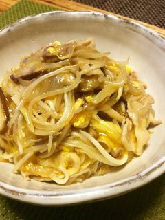 豚もやしあんかけ卵丼-レシピのメイン写真