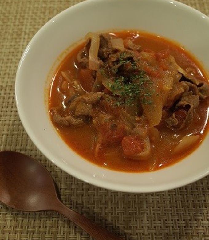 牛肉のトマト煮込み-レシピのメイン写真