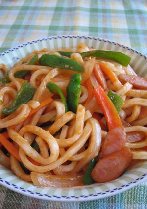 ケチャップ風味♫焼きうどん-レシピのメイン写真