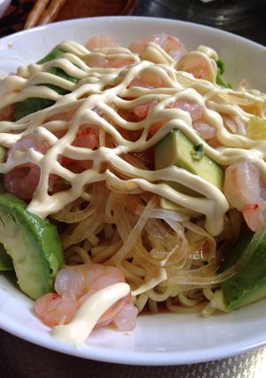 絶対！の美味しさエビアボカド冷やし中華-レシピのメイン写真