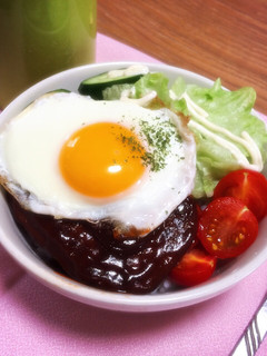 簡単 ロコモコ丼-レシピのメイン写真