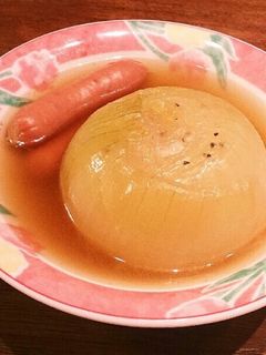 玉ねぎまるごとコンソメスープ-レシピのメイン写真