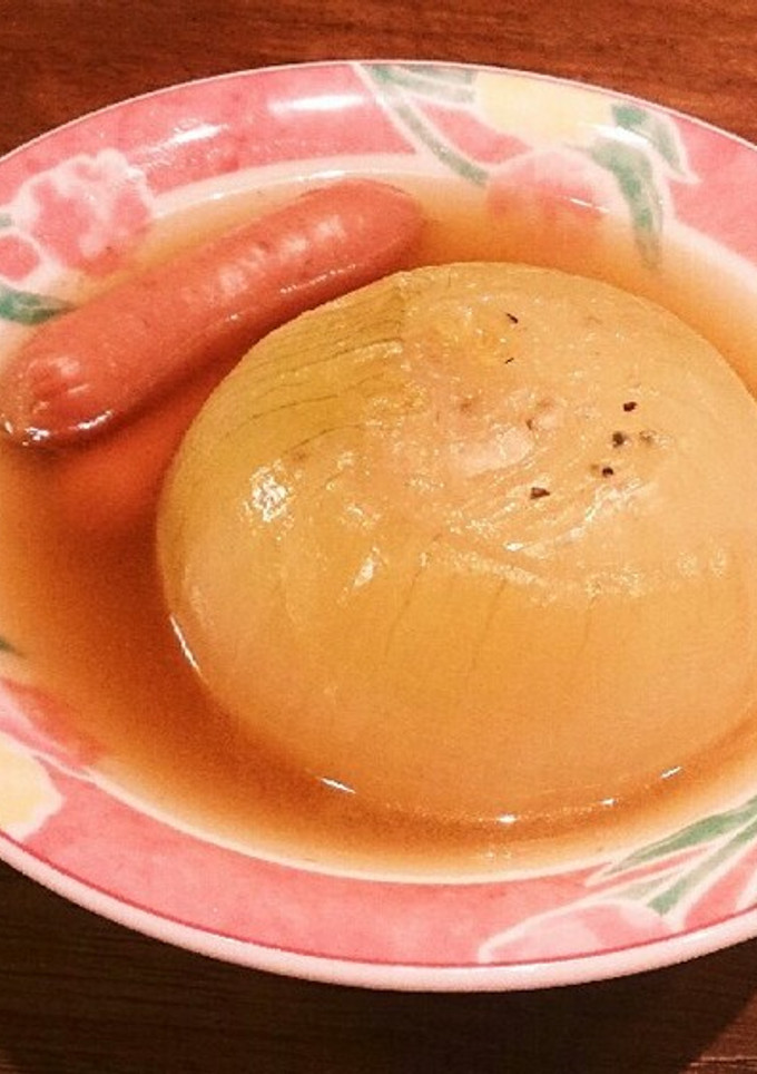 玉ねぎまるごとコンソメスープ-レシピのメイン写真