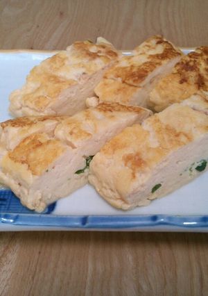 ボリューミー卵焼き豆腐-レシピのメイン写真