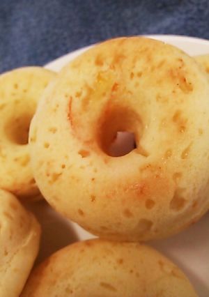 簡単♪冷めてもモチモチ豆腐の焼きドーナツ-レシピのメイン写真