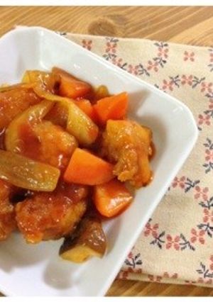 甘酢がおいしい♪たっぷり酢鶏-レシピのメイン写真
