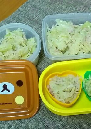お弁当にも♪キャベツのツナマヨ炒め-レシピのメイン写真
