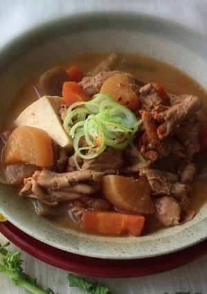 わが家のもつ味噌煮込み～隠し味あり！-レシピのメイン写真