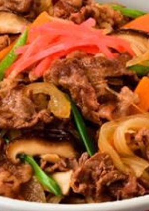 野菜たっぷり牛丼-レシピのメイン写真