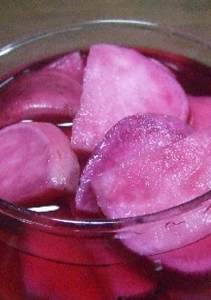 赤カブの甘酢漬け-レシピのメイン写真