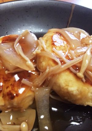 あんかけ豆腐ハンバーグ-レシピのメイン写真