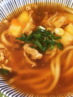 キムチ煮込みうどん-レシピのメイン写真