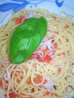 釜揚げシラスと、生トマトのパスタ-レシピのメイン写真