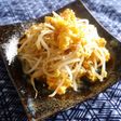もやしとふわふわ卵のオイスター炒め