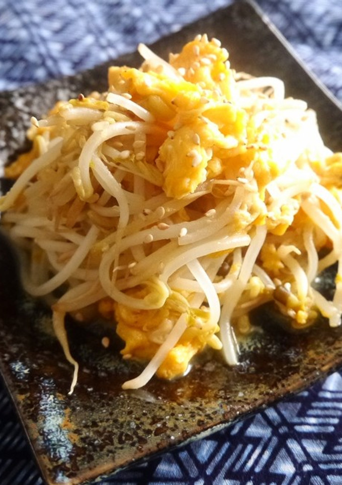 もやしとふわふわ卵のオイスター炒め-レシピのメイン写真